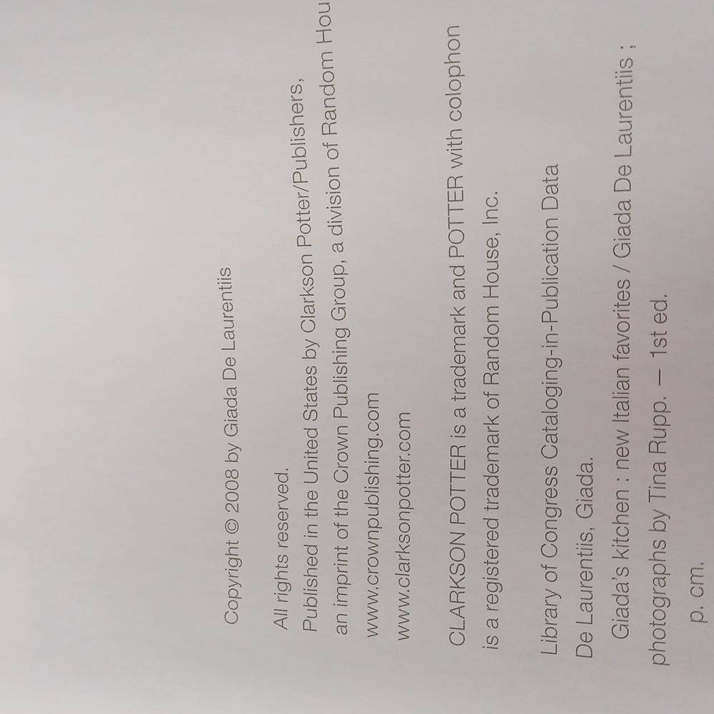 Giada's Kitchen Cookbook Hardback - Picture 14 of 14